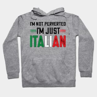 I'm not perverted I'm just Italian.. Hoodie